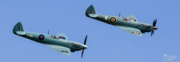 PR.XI Spitfires snap up the limelight at Shuttleworth